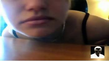 Blond nastolatka webcam Минет