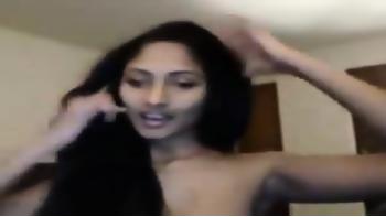 Sexy Indian Dziewczyna Kamera Internetowa Rozbiórki Drażnić